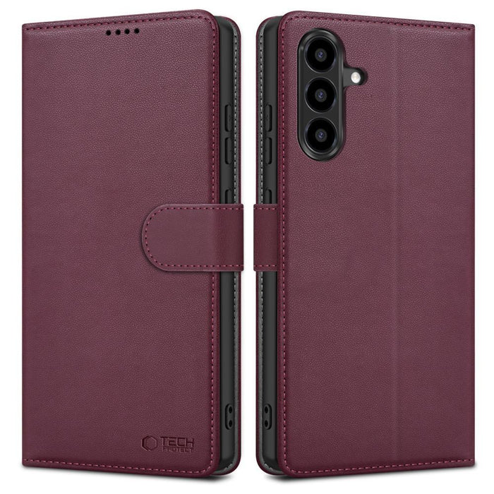 Tech-Protect Wallet Case for Samsung Galaxy A27 5G - Burgundy