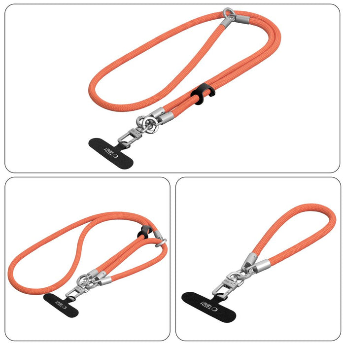 Tech-Protect C10S Rope Phone Lanyard - Orange