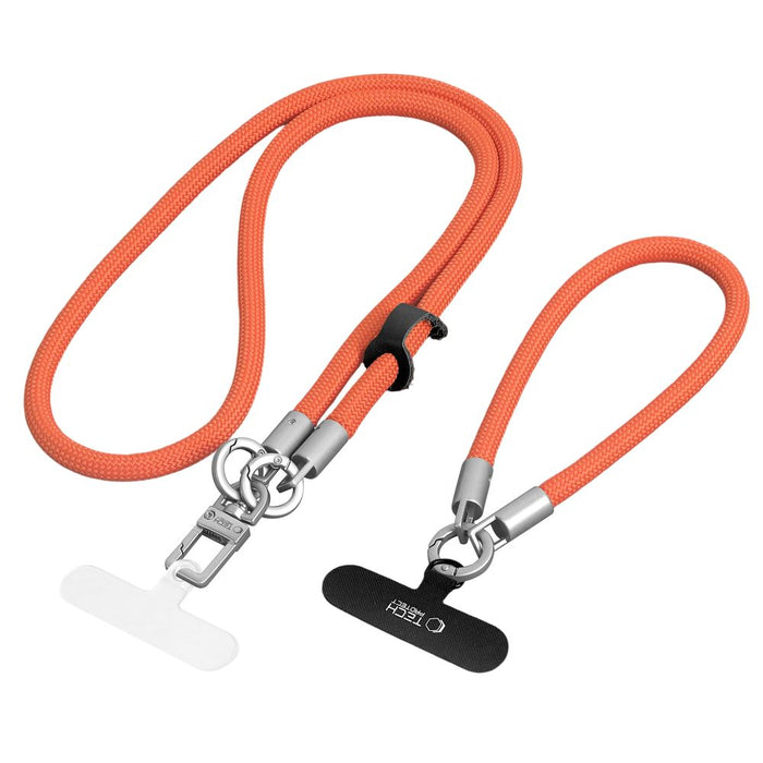 Tech-Protect C10S Rope Phone Lanyard - Orange