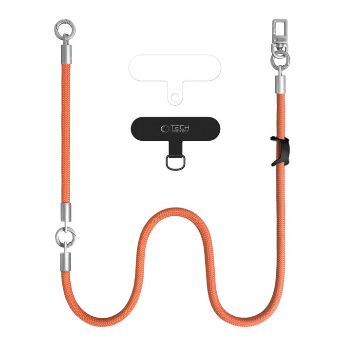 Tech-Protect C10S Rope Phone Lanyard - Orange