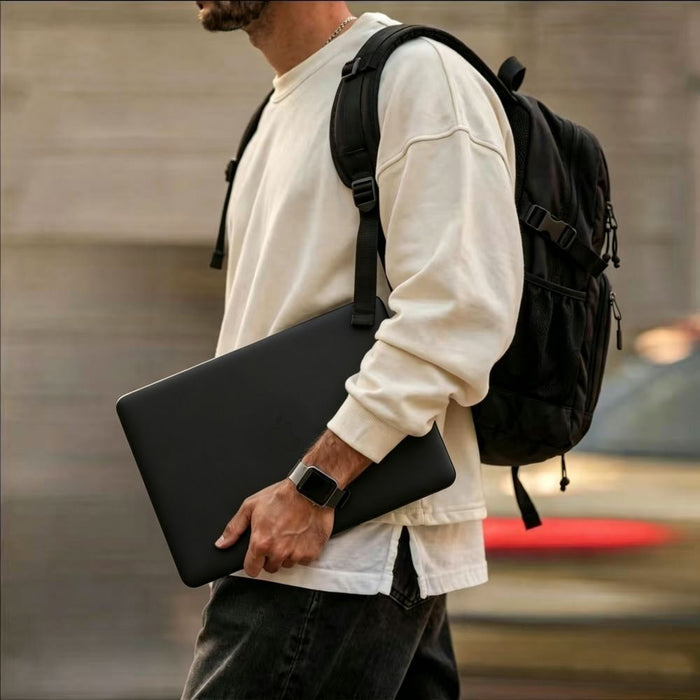Tech-Protect Softshell Case for MacBook Air 13" 2023/2024/2025/2026 - Matte Black