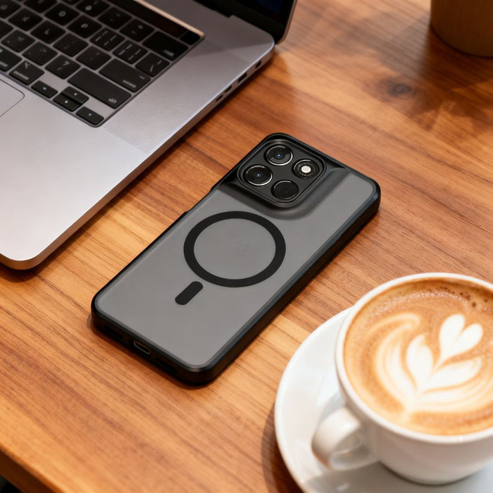 Tech-Protect Magmat MagSafe Case for Motorola Moto G57 Power / G67 Power - Matte Black