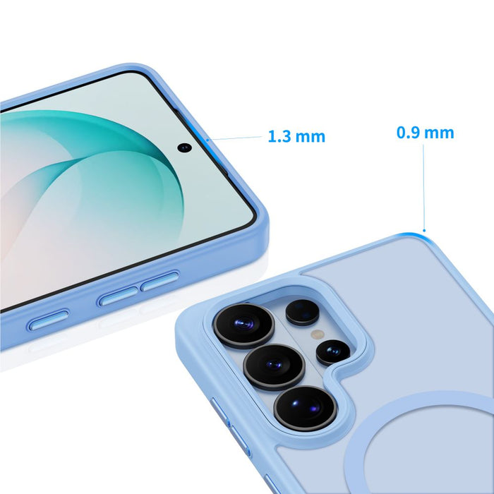 Tech-Protect Magmat MagSafe Case for Samsung Galaxy S26 Ultra - Matte Blue