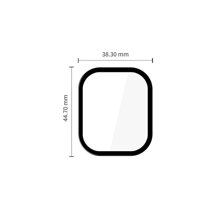 HYBRID GLASS TECH-PROTECT GLASS FLEX+ 2-PACK XIAOMI REDMI WATCH 6 BLACK