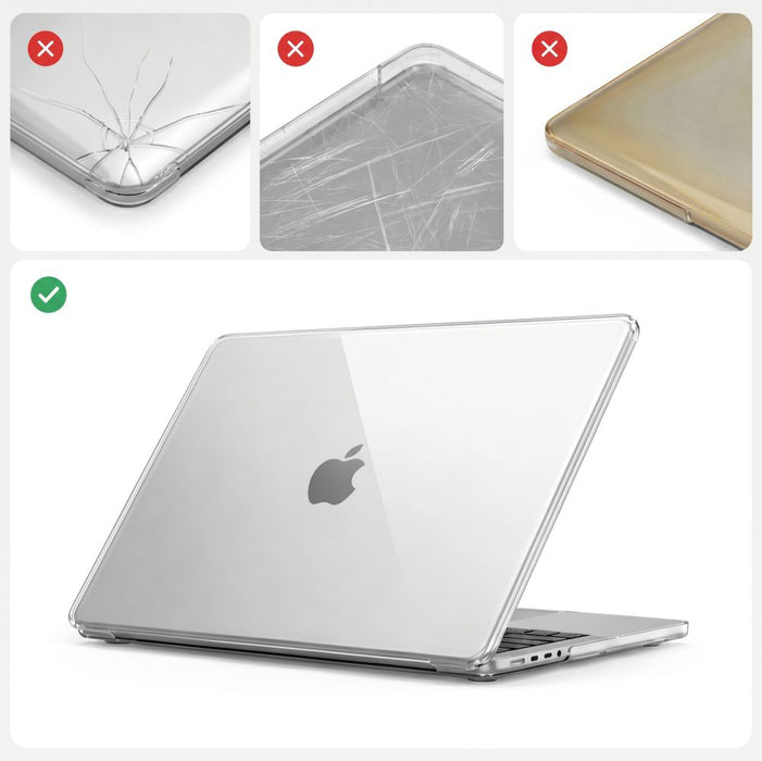 Tech-Protect Softshell Case for MacBook Neo 13" 2026 - Transparent