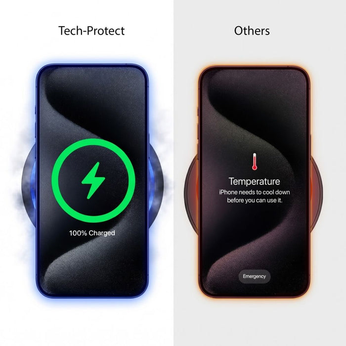 Tech-Protect A51 MagSafe 3-in-1 25W QI2.2 Wireless Charger - Black