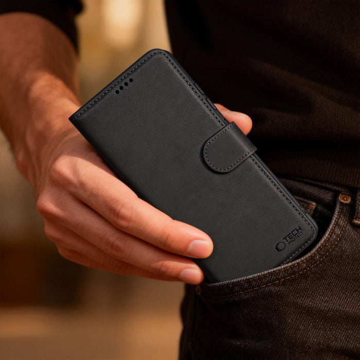 Tech-Protect Wallet Case for Motorola Edge 70 Pro 5G - Black