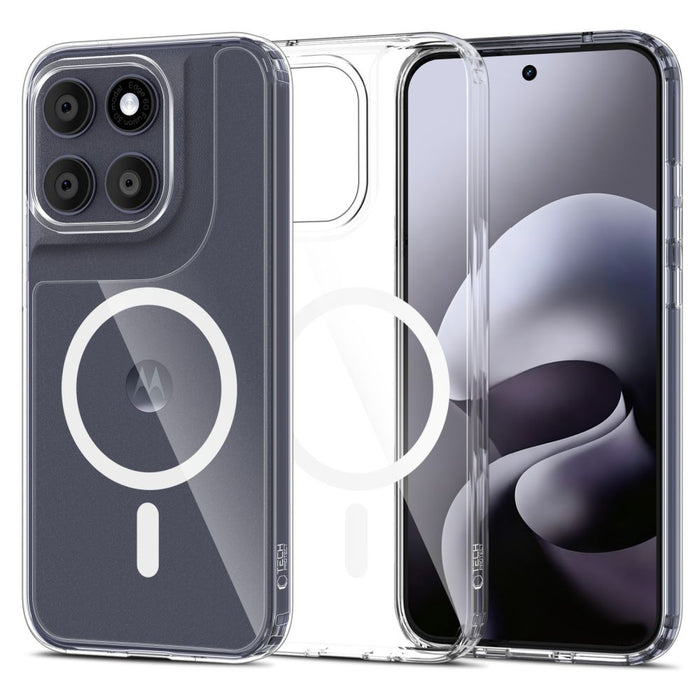 Tech-Protect FlexAir Hybrid MagSafe Case for Motorola Moto G67 / G77 - Transparent