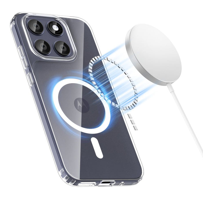 Tech-Protect FlexAir Hybrid MagSafe Case for Motorola Moto G67 / G77 - Transparent