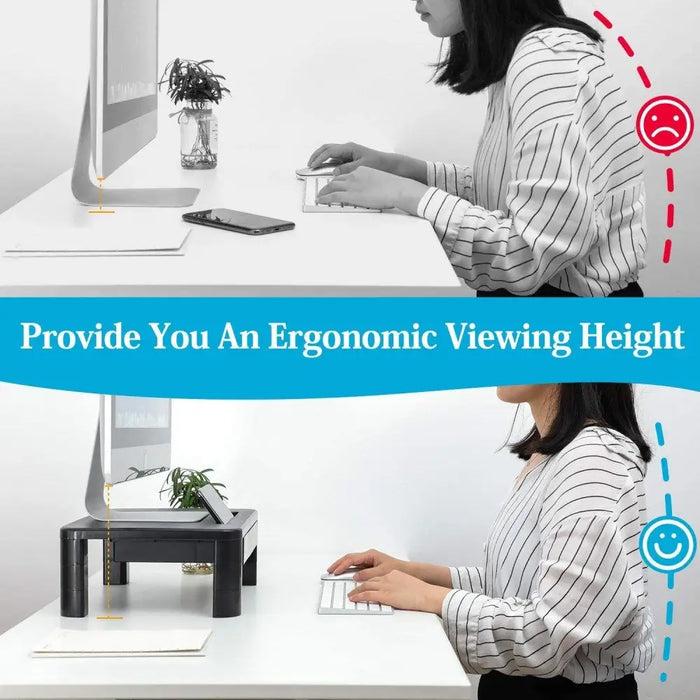 Techly Height-Adjustable Smart Stand ICA-MS 401 - Monitor standsAEU-PPM<<<Articles improvng ergonomics