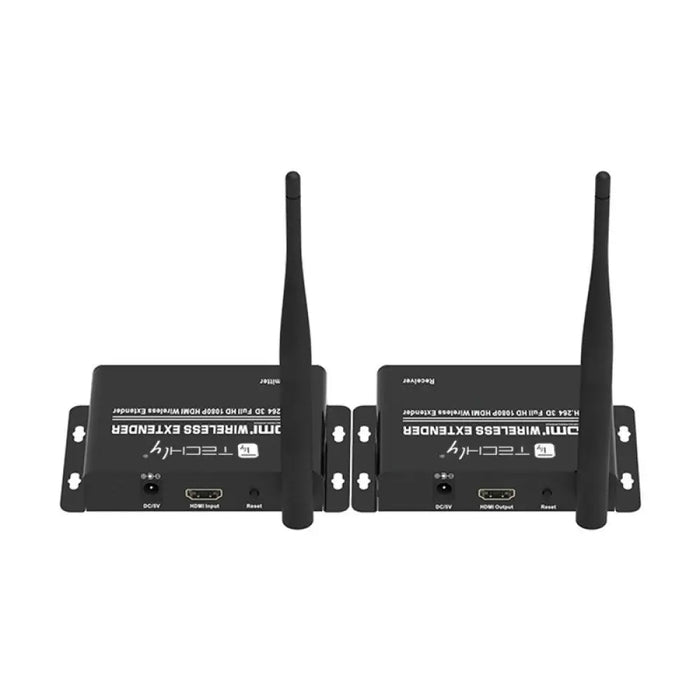Techly IDATA HDMI-WL55 AV extender AV transmitter & receiver Black - Video extendersKVV-EVO<<<KVMKVV<<<ActionPL