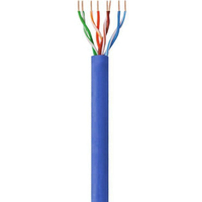 UTP Category 6 Rigid Network Cable Techly ITP6-CCA-305-BL Blue 305 m