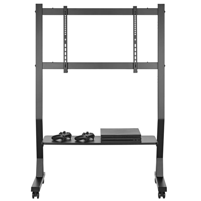 Techly Floor Stand with Shelf for 45-90" LCD/LED/Plasma TV