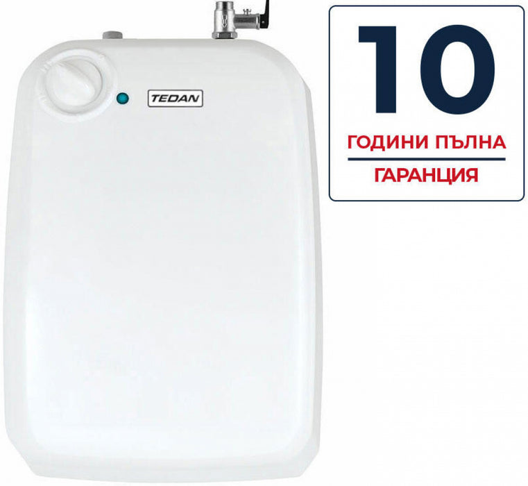 Volume water heater Tedan Mini INOX 8l under sink