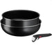 Tefal L1539153 Easy Cook & Clean wok26 + stp24 + handle - Съдове за готвене<<<TEFAL домакински прибори и