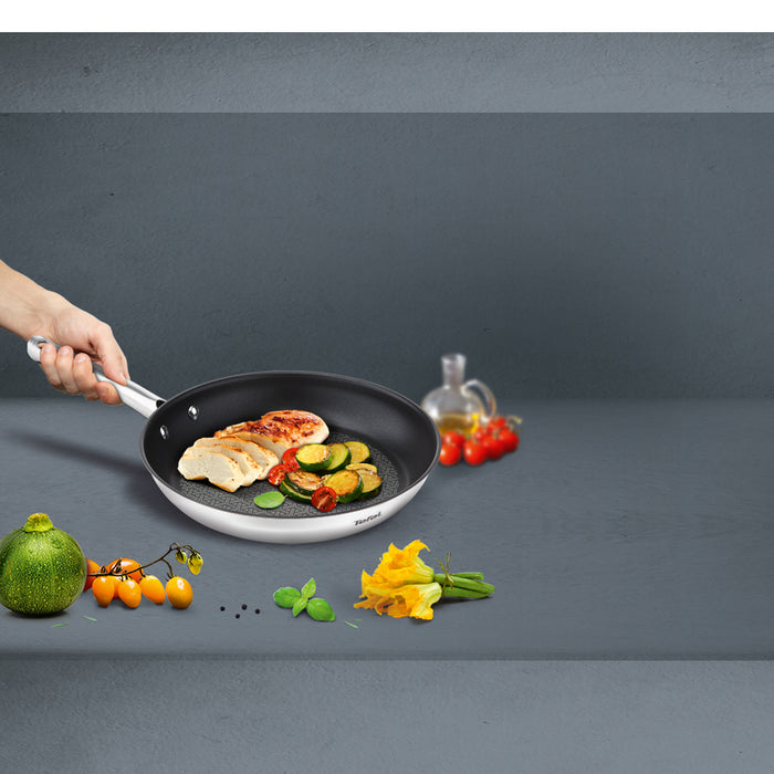 SET OF PANS 3 PIECES 20/24/28CM G732S334 DUETTO TEFAL