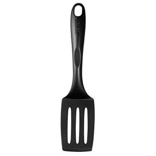 Tefal 2745112, Bienvenue, Little spatula, Kitchen tool, With holes, Up to 220°C, Dishwasher safe, black