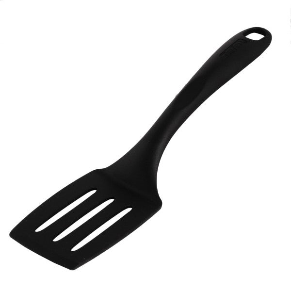 Tefal 2745112, Bienvenue, Little spatula, Kitchen tool, With holes, Up to 220°C, Dishwasher safe, black