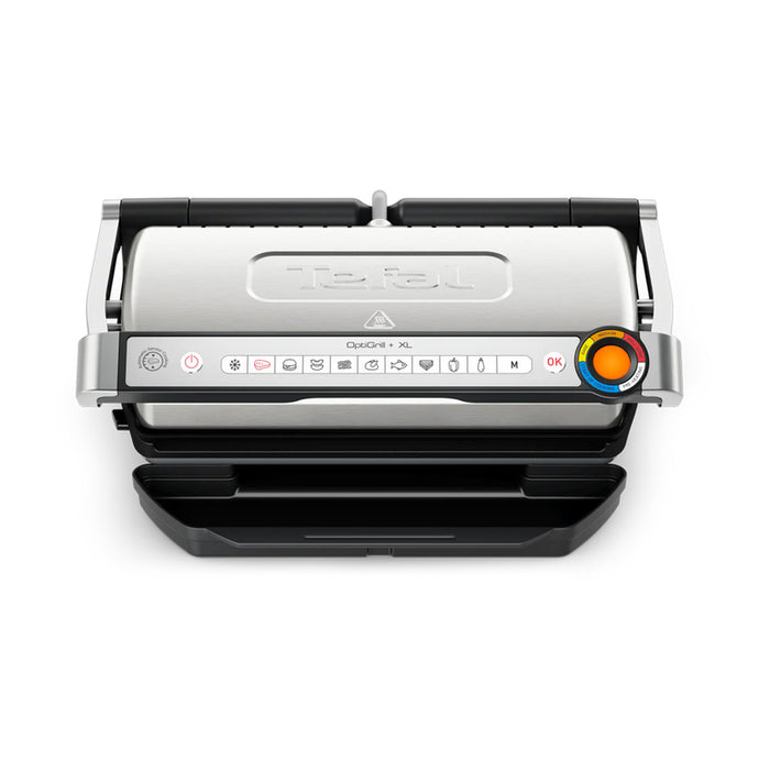 GRILL OPTIGRILL+XL TEFAL GC728D10 OPTIGRILL+XL AUTOMATIC PROGRAMS, GRAY, LID, 2000 W