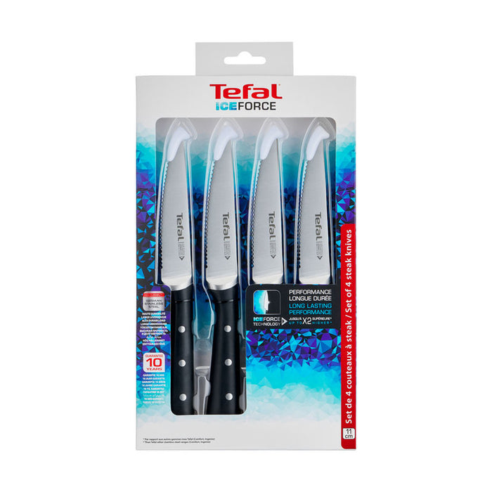 Set of steak knives TEFAL Ice Force 4 pcs. 11 cm. K232S414
