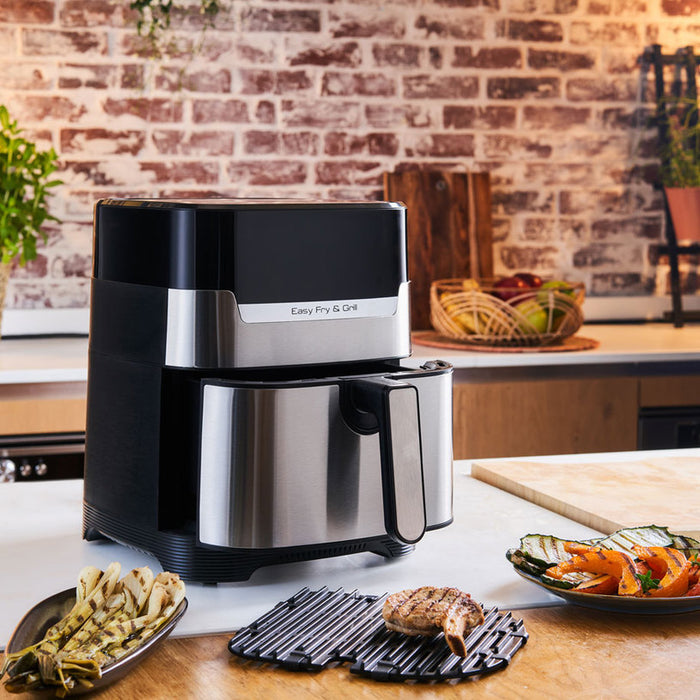 HEALTHY COOKER TEFAL EY505D15 TIMER, STAINLESS STEEL