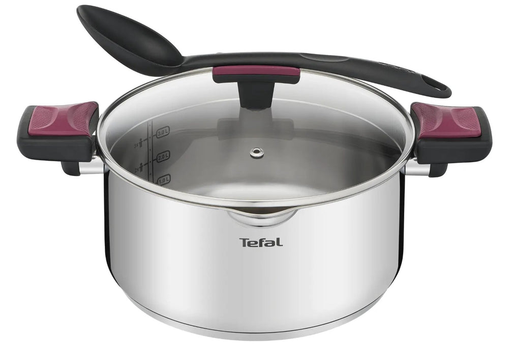 TEFAL Cook & Clip Cookware Set 10 pcs G723SA74
