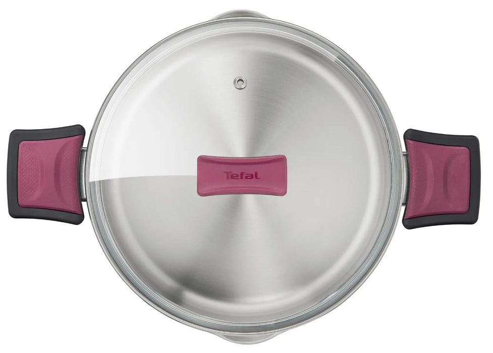 Zestaw garnków TEFAL Cook & Clip 10 elem. G723SA74