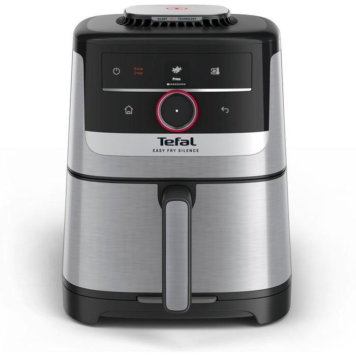 Tefal EY572DE1 Easy Fry XL SMART & SILENCE, stainless steel, 5L (1.2kg, 6 portions), 1550W, dual zones, detachable front, 8 automatic programs