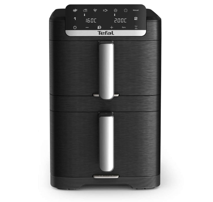 Tefal EY7568E0 Crispy Stack Af Genius+Acc Blk
