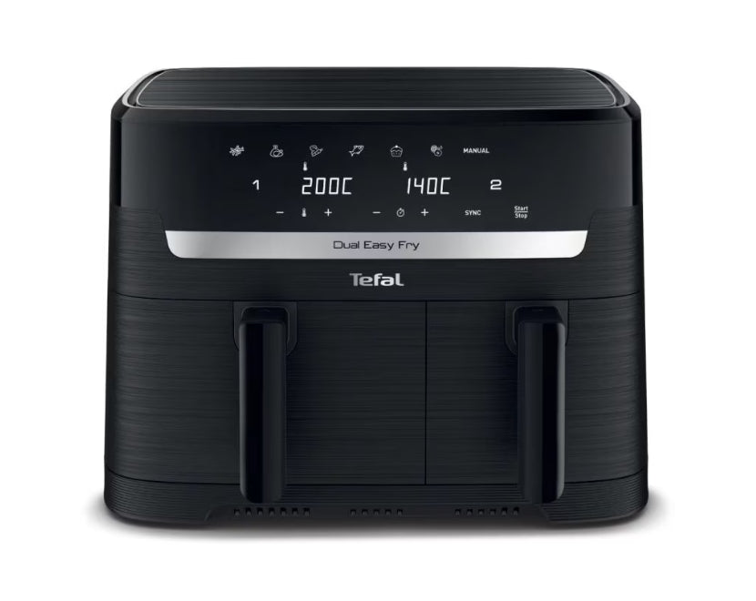 Tefal EY901N10 Dual Easy Fry Essential Blk