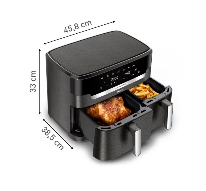 Cooking appliance Tefal EY942HE0 XXL DUAL EASY FRY COAL EU