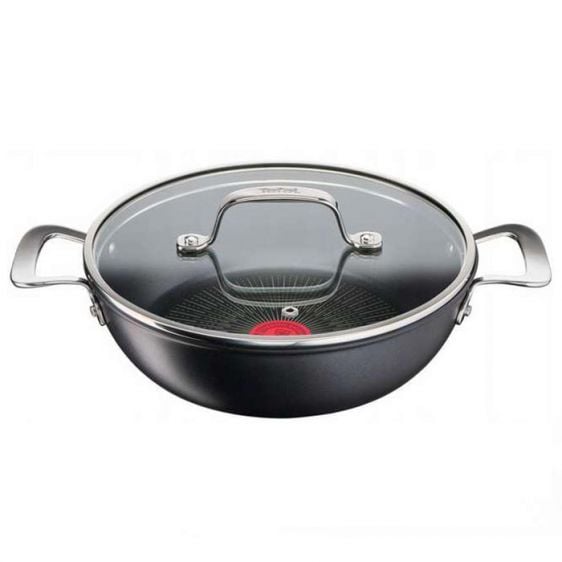 Shallow pot TEFAL Unlimited 26 cm. + cover G2557172