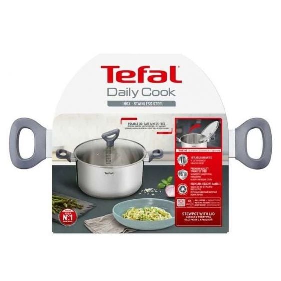 TEFAL Daily Cook saucepan 24 cm + lid G7124645