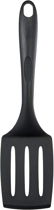 Tefal 2743712, Bienvenue, Slotted spatula, Kitchen tool, With holes, Up to 220°C, Dishwasher safe, black