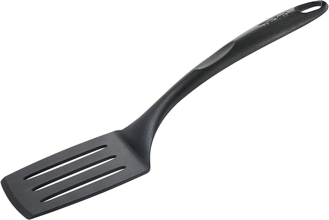 Tefal 2743712, Bienvenue, Slotted spatula, Kitchen tool, With holes, Up to 220°C, Dishwasher safe, black
