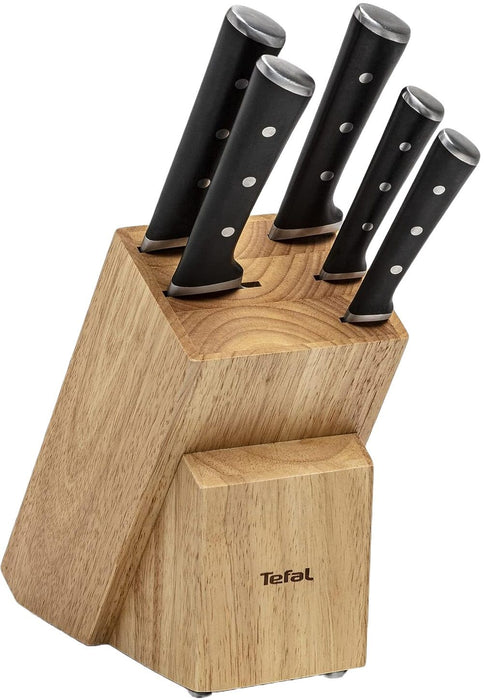 Knife set with stand TEFAL Ice Force K232S574