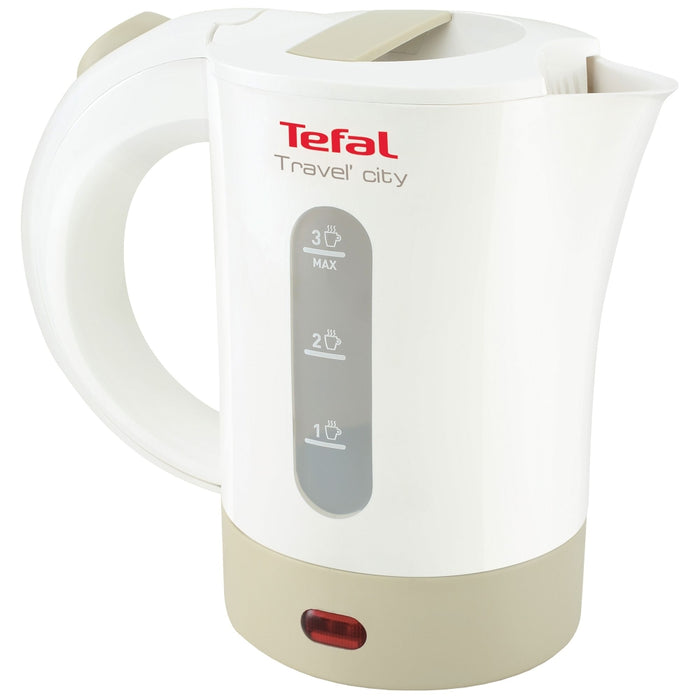 Tefal KO120130 TRAVEL CITY2 0.5L white & grey, 2 cups, travel bag, spoon