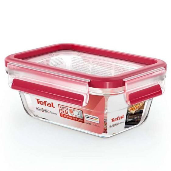 Food box TEFAL N1040510 MSEAL 0.45L, glass