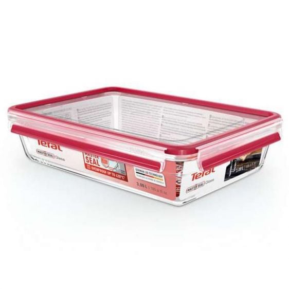 Food box TEFAL N1041210 MSEAL 3L, glass