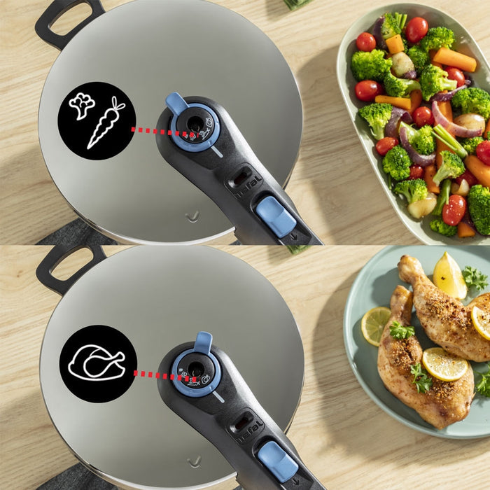 Pressure cooker Tefal P2584401 8L