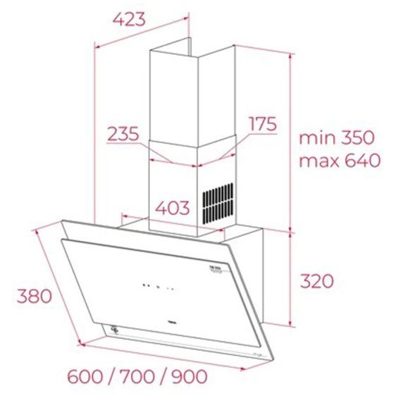 TEKA Van Gogh DVT 68660 TOS VG hood, Designer series