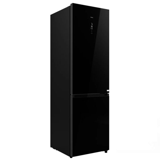 Refrigerator with freezer TEKA RBF 88670 GBK, 387 l. Total No Frost. 201 cm. black glass