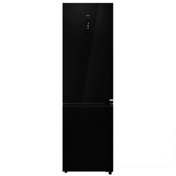 Refrigerator with freezer TEKA RBF 88670 GBK, 387 l. Total No Frost. 201 cm. black glass