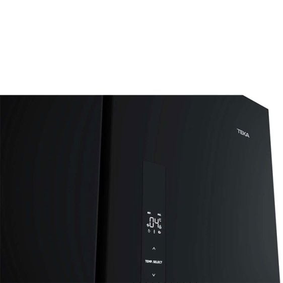 Refrigerator with freezer TEKA RFD 77825, 516 l, No Frost, 189.8 x 83.3 cm, black