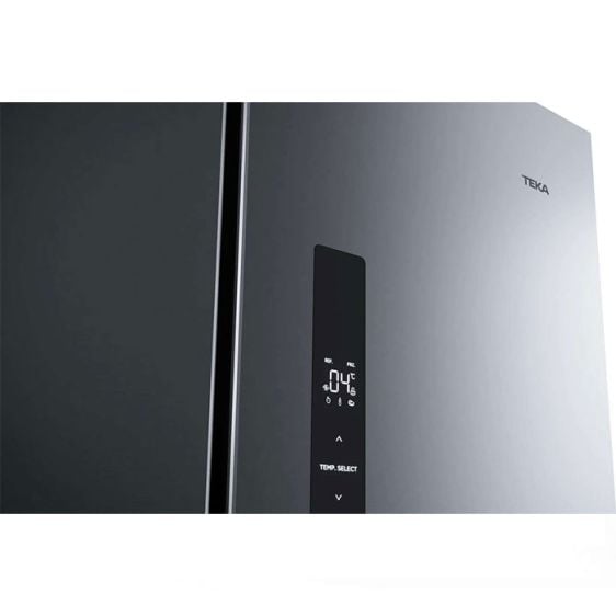 Refrigerator with freezer TEKA RFD 77825, 516 l, No Frost, 189.8 x 83.3 cm, stainless steel