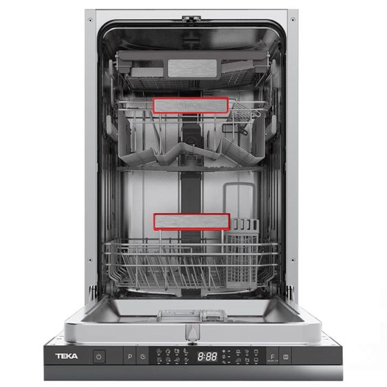 Built-in dishwasher TEKA DFI 74860, 45 cm, 10 place settings