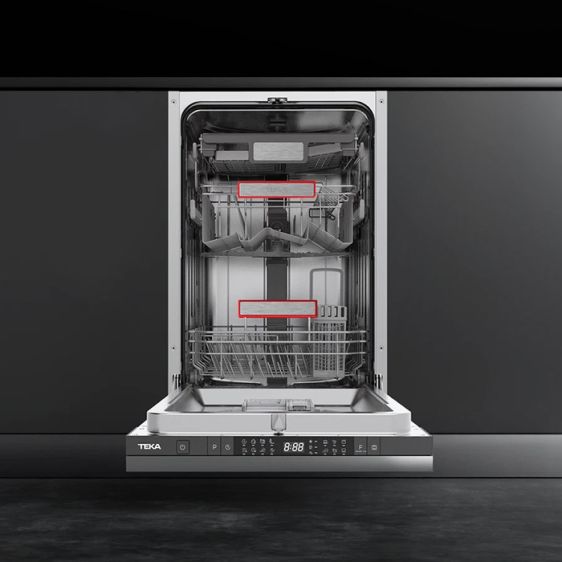 Built-in dishwasher TEKA DFI 74860, 45 cm, 10 place settings