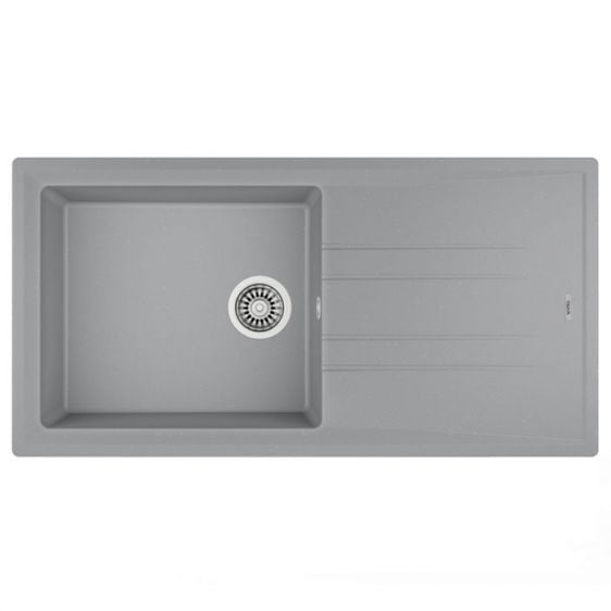 Sink TEKA STONE 60 L-TG gray metallic