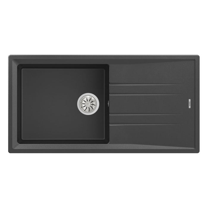 KITCHEN SINK TEKA STONE 60 L DARK GREY RIGHT