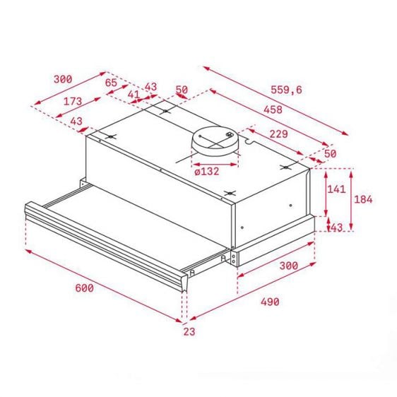 Built-in hood TEKA CNL 6415 PLUS BLACK